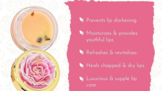 Khadi Essential Wild Rose Lip Butter, 5gm