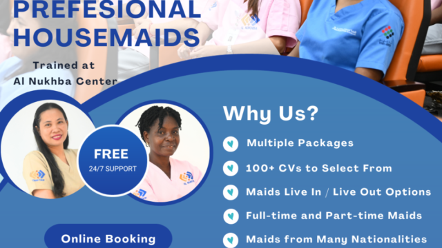 Professional Housemaids, Trained at Al Nukhba Center