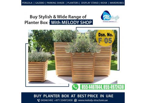 Planter Box in Dubai | Wooden Planter Box in UAE