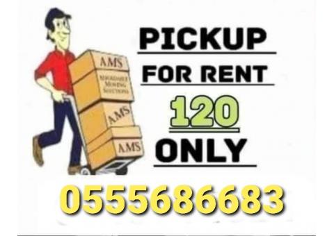 Pickup Truck For Rent in al quoz 0555686683
