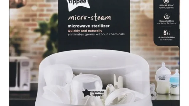 Tommee Tippee Micro-Steam Microwave Steriliser for Baby Bottles